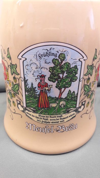 Kufel do piwa ceramiczny Meufel Brau