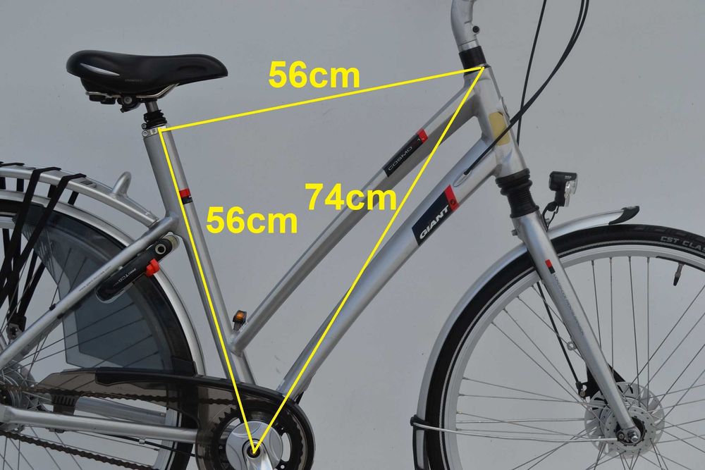 Rower miejski holenderski * Giant Cosmo CS1 rama 56cm koła 28