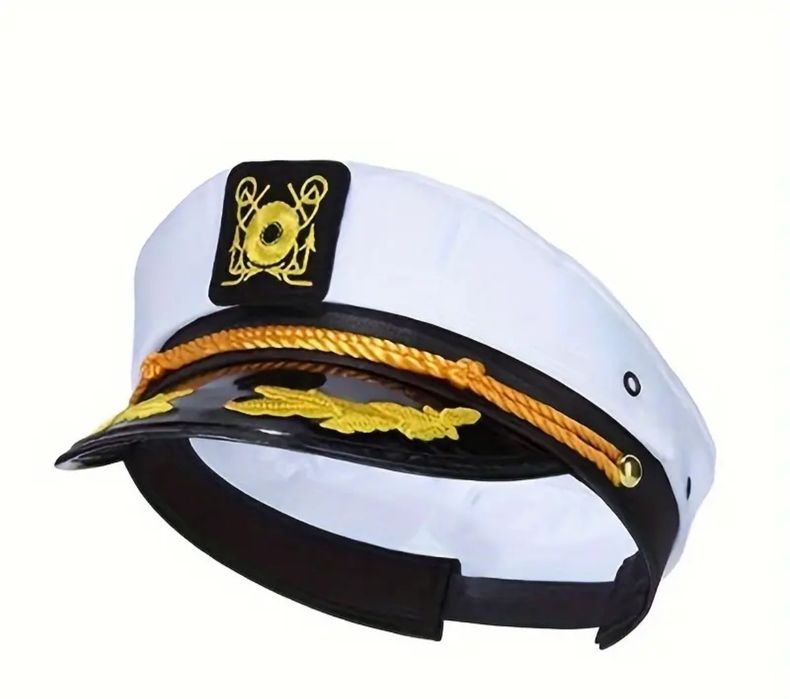 Chapéus de capitão marinheiro