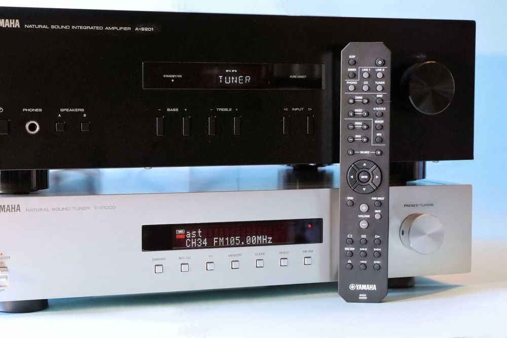 Sintonizador e Amplificador Yamaha