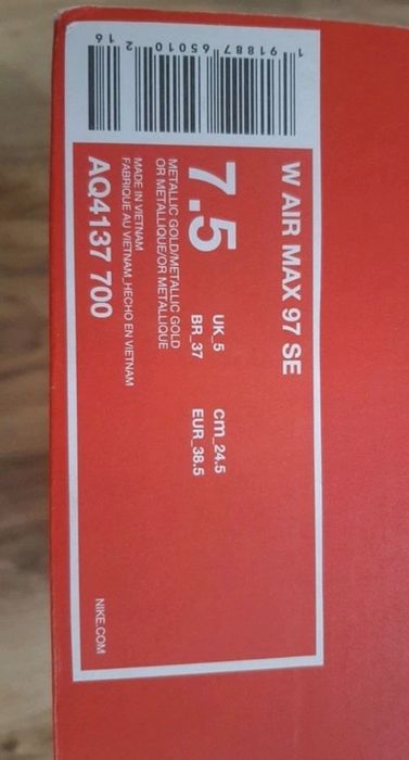 Buty Nike Air Max 97 SE rozm.38,5