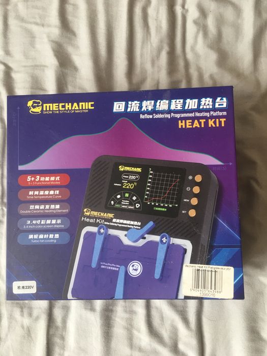 Nowy podgrzewacz Mechanic Heat Kit do telefonów