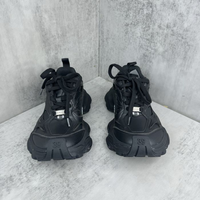Balenciaga Cargo Sneakers Black Leather/size 41,42,43,44/Люкс