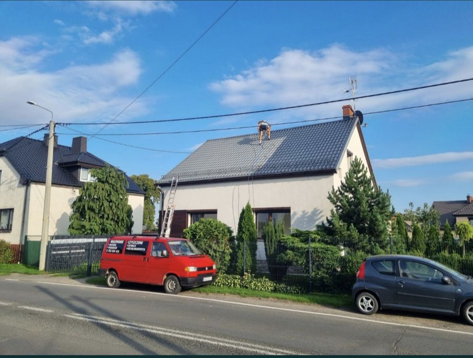 Malowanie dachów/Elewacji