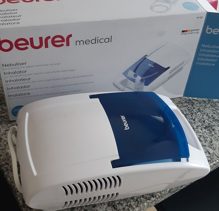 Nebulizador Beurer novo, para adultos e crianças