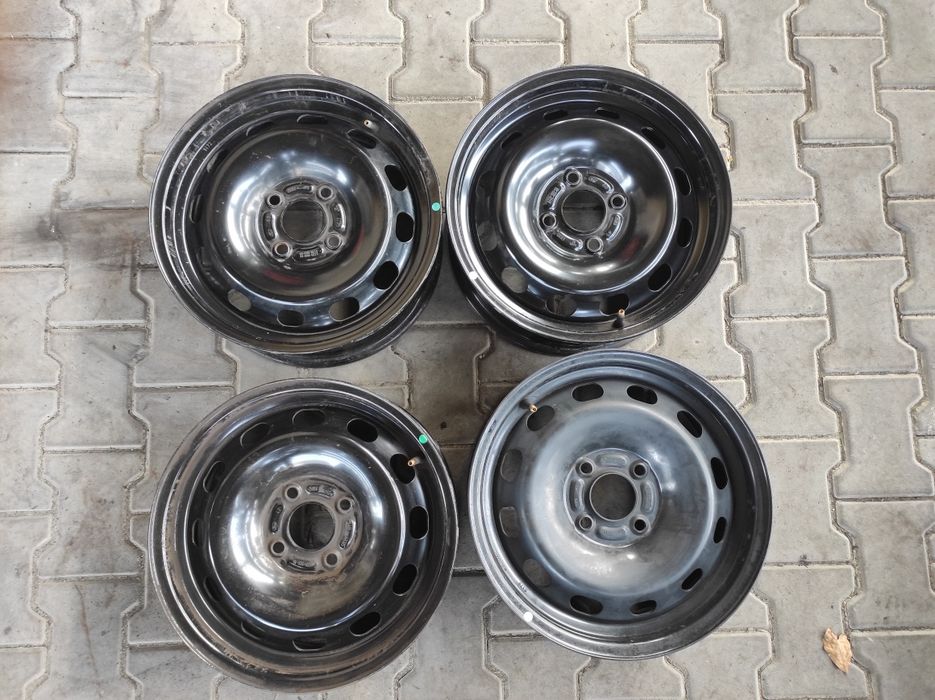 Felgi stalowe 6x15 cali 4x108 ET37.5 Ford EcoSport Fiesta KA#4423