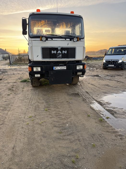 Man 4x4  wywrotka pług