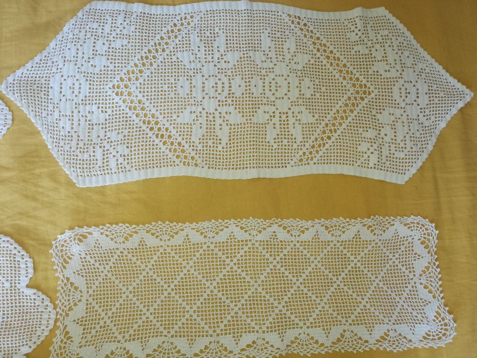 Naperons em crochet