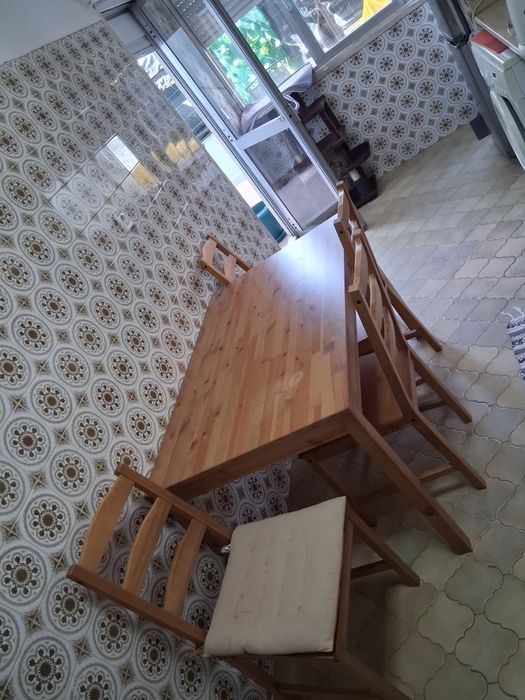 Mesa ikea com 4 cadeiras