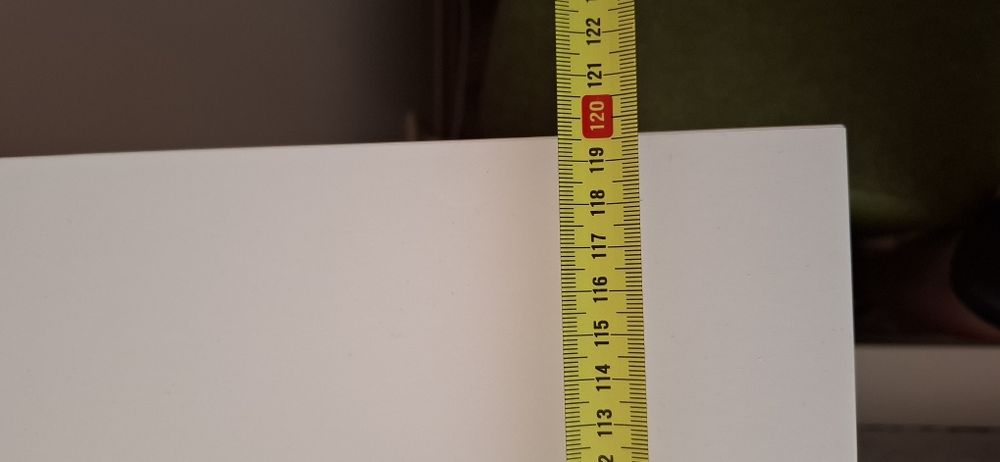 Toaletka biała z szufladami wym.  29x119.5x88