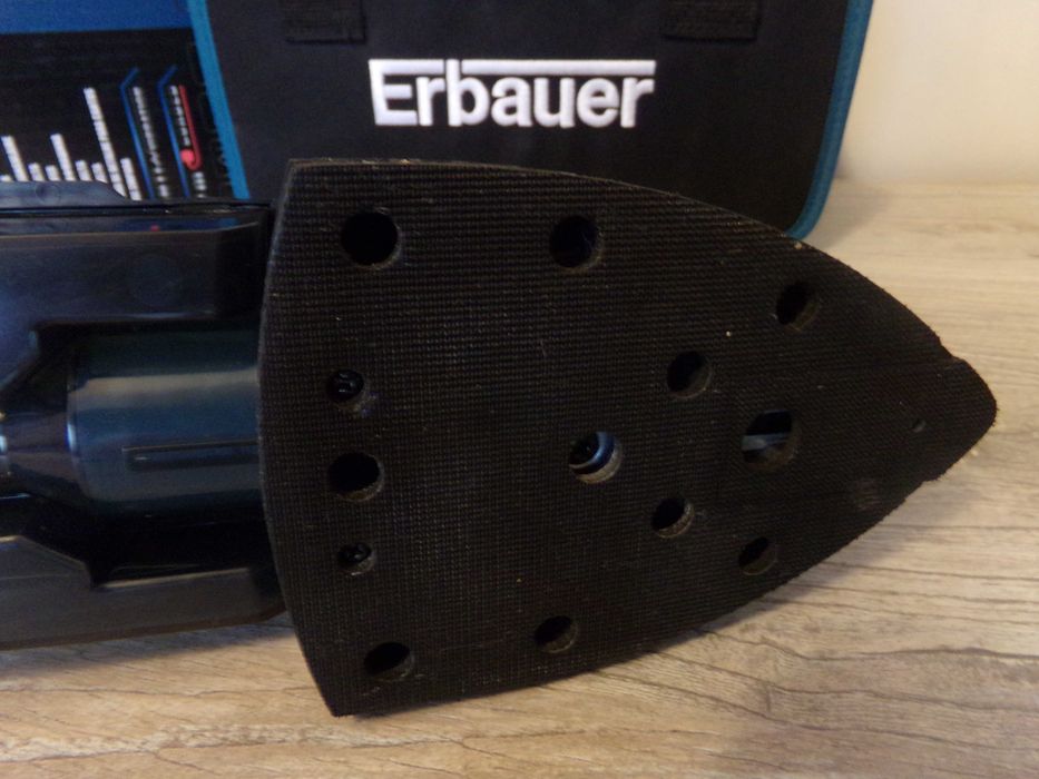 NOWA szlifierka oscylacyjna Erbauer EDLS160 żelazko delta