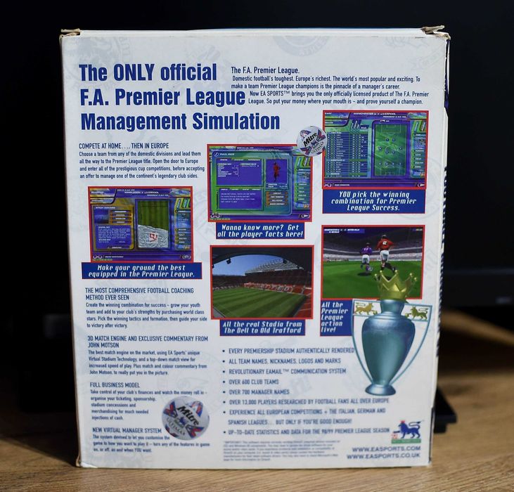 PC # Big Box - The F.A Premier League Football Manager 99