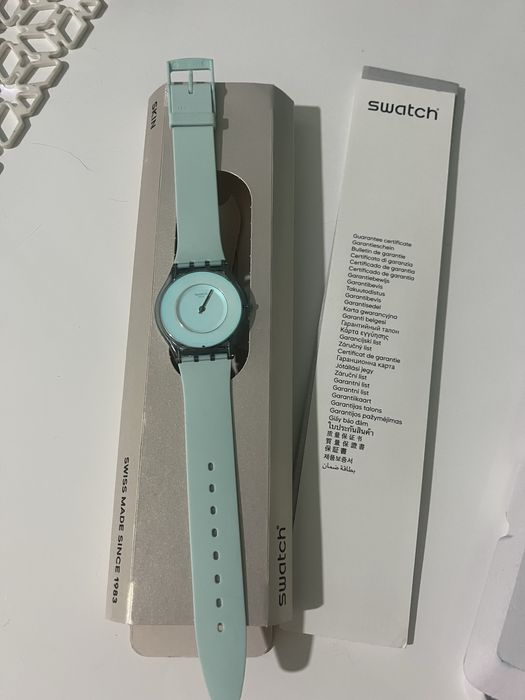 Часы женские Swatch  Skin Aurora Sky