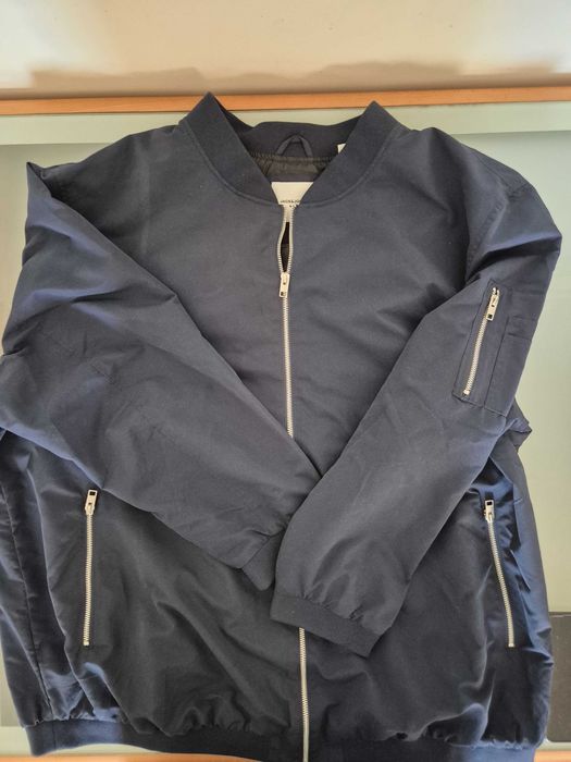 Blusão/Casaco Jack and Jones de Cor Azul  6XL
