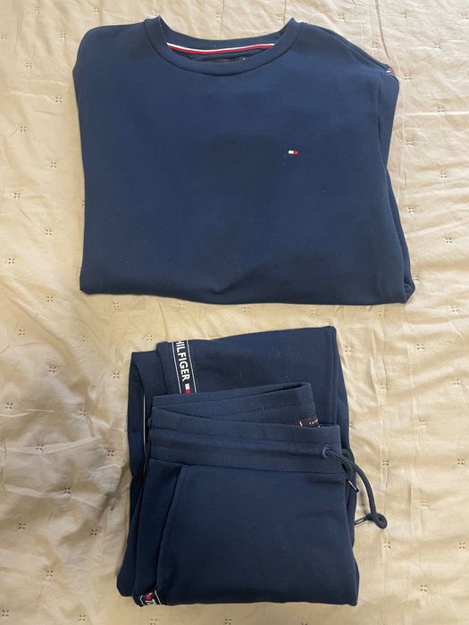 Oryginalny męski dres tommy hilfiger rozmiar L