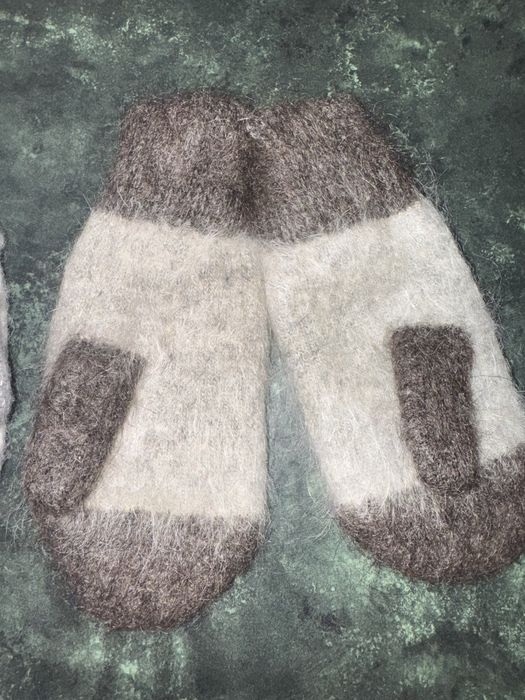 Рукавиці жіночі, натуральні ( шерсть, ангора)