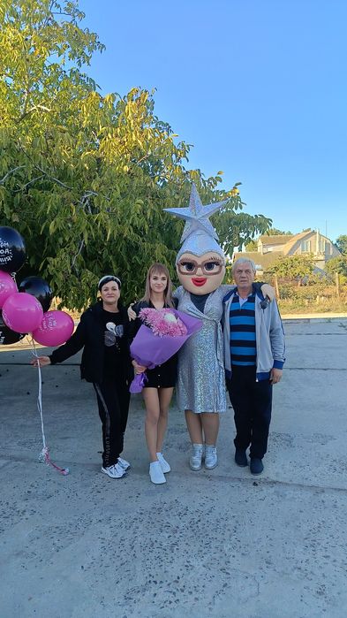 Привітання від Веркі Сердючки,аніматори