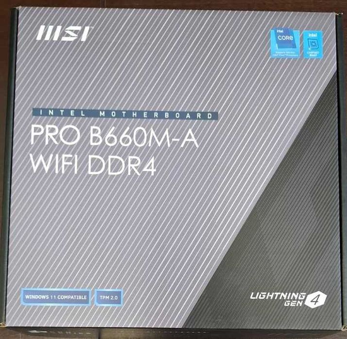Płyta MSI B660M-A WIFI DDR4  gwarancja
