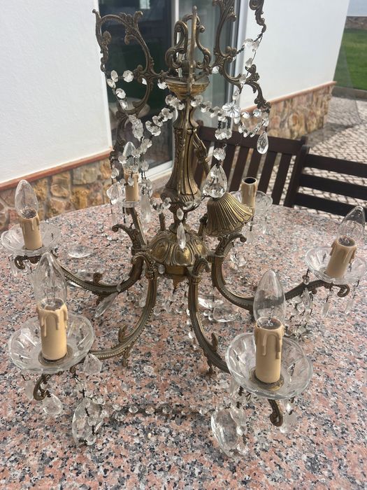 Candieiro antigo sala tecto