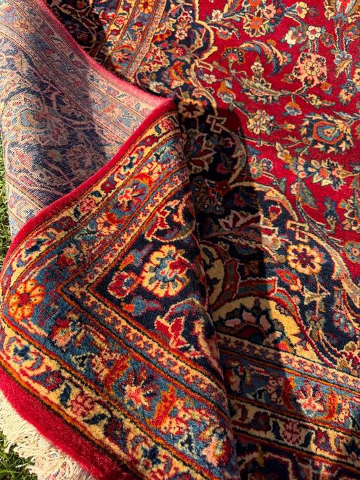 Dywan Wełniany Kaszmirowy Perski Iran Keshan 355x230 galeria 24 tyś