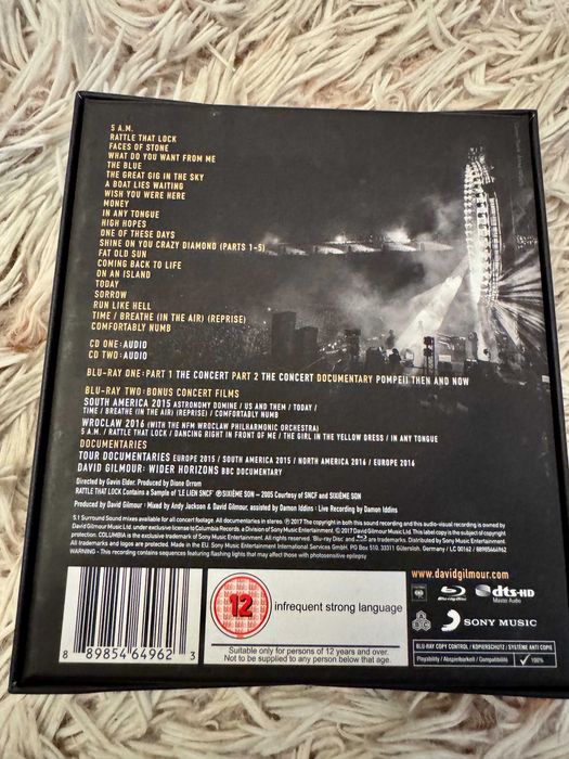David Gilmour - Live at Pompeii DELUXE LTD Edition 2x Blu Ray + 2x CD