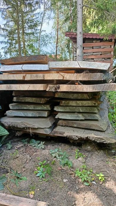 Sprzedam blaty dębowe sezonowane