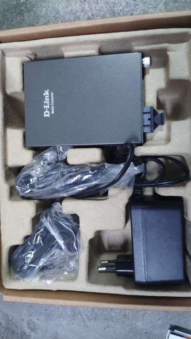 Conversor media Fibra para LAN D-Link DMC 515