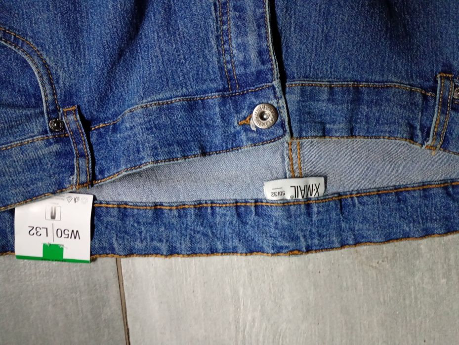Spodnie dzinsowe męskie 3XL/4XL 50/32 nowe