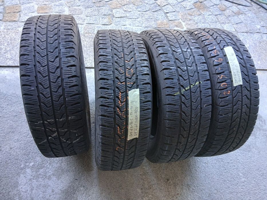 4 pneus 205/65R16 C Goodyear seminovos