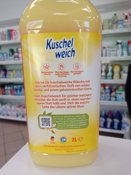 Płyn do płukania Kuschelweich z Niemiec