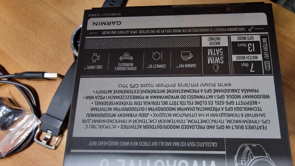 Garmin smartwatch vivoactive3