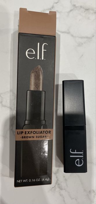 Złuszczający peeling do ust e.l.f. Lip exfoliator Brown sugar nowy
