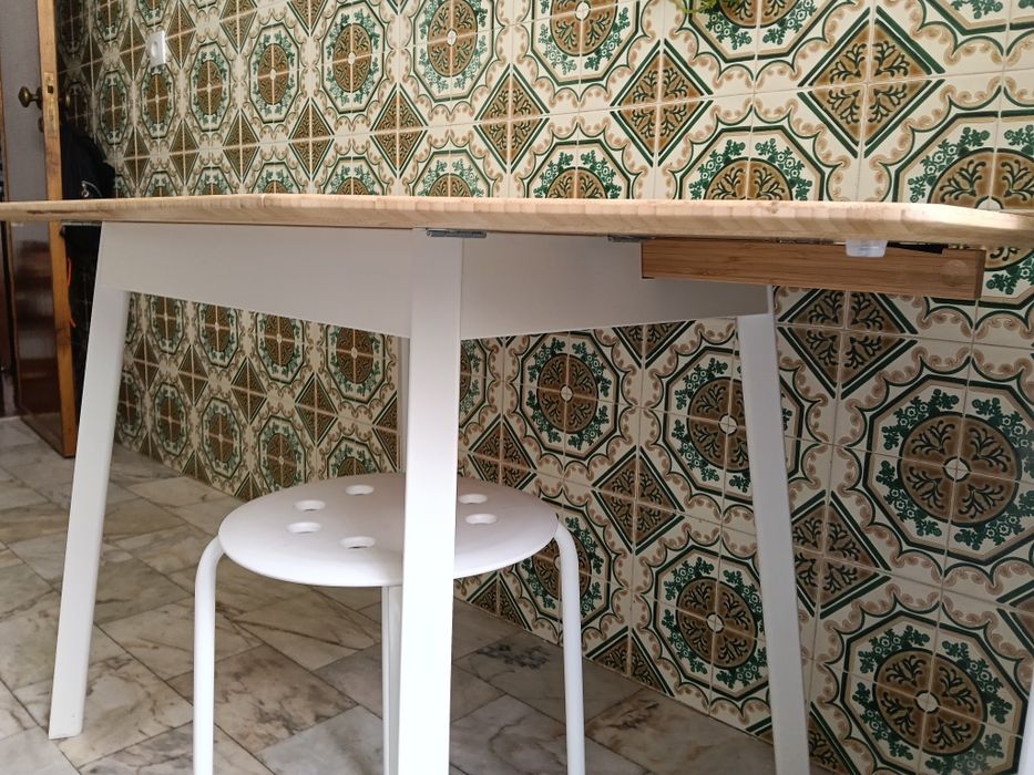 Mesa extensível 80/135cm - 75cm