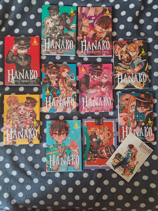 Hanako, duch ze szkolnej toalety 1-8, 11 i booklet