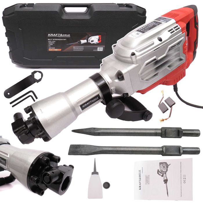 KRAFT&DELE Młot Wyburzeniowy Udarowy Do Kucia 1700W 45J KD1549