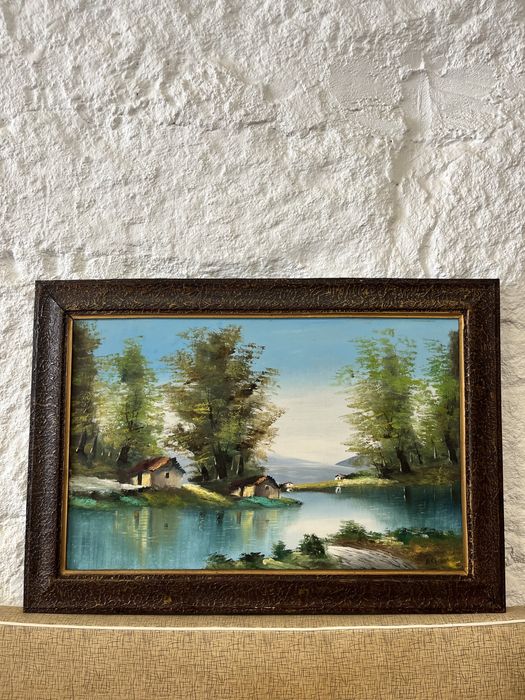 Pintura a óleo natureza