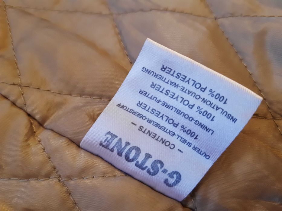 Beżowa kurtka zimowa z dopinką