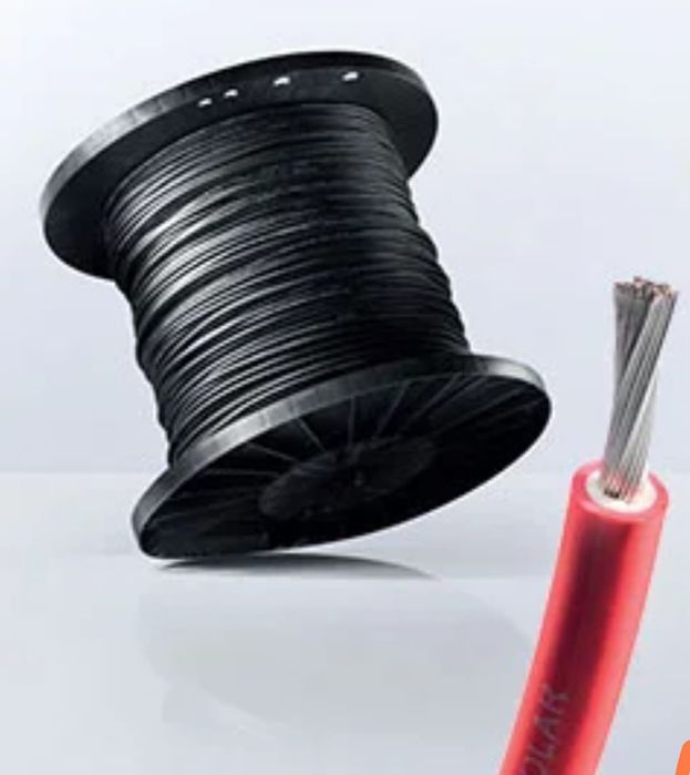 Kabel H1Z2Z2-K solarny 6mm2 czerwony i czarny każda długość nowy