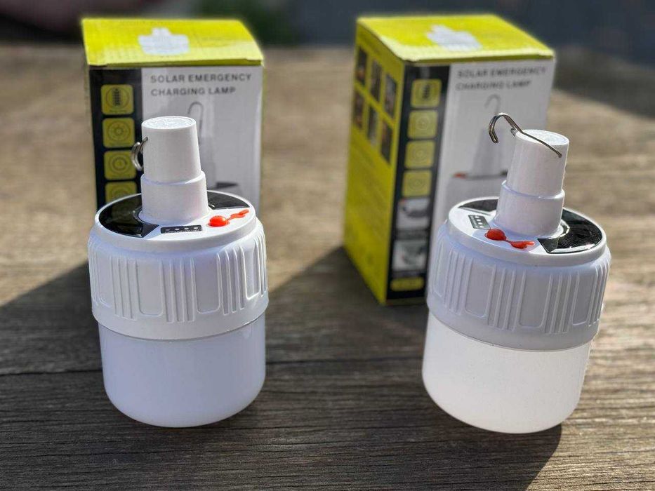 Підвісний кемпінговий ліхтар-лампа, сонячна панель 1200mAh