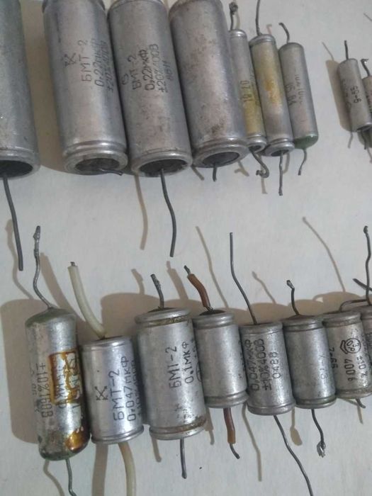 Конденсатор КБП С, МБГЧ, NETZ, КБГ.