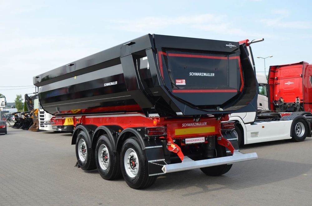 Schwarzmuller Nowa Wywrotka 24 M3 / Hardox / Saf / Oś Pod. /
