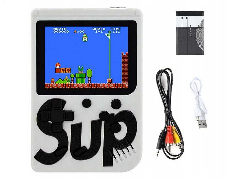 Mini Konsola Retro 3" 400 Gier Game Box TV Mario Contra