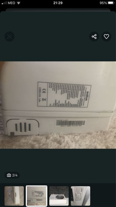 Ar condicionado com avaria