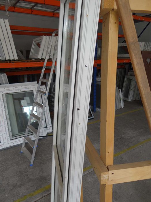 Okno balkonowe 865x229 używane niemieckie- Okna i Drzwi Szadek