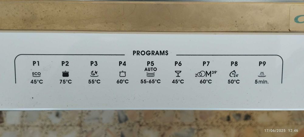 Para Arranjo ou Peças: Máquina Lavar Louça Candy Brava CDPN 2D360PW
