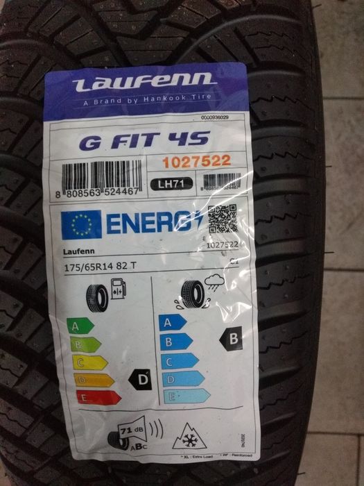 Nowe opony wielosezonowe Laufenn 175/65R14. MONTAŻ GRATIS !!!