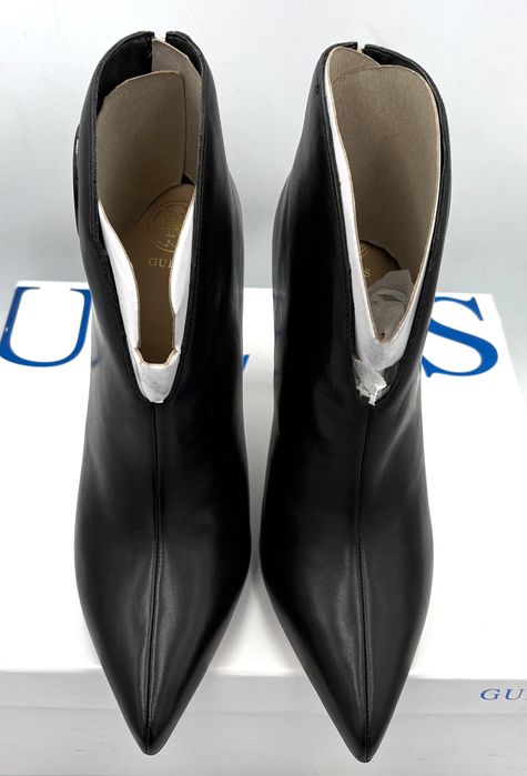 ‼️Nowe oryginalne botki GUESS Orlee czarne 40 AZ105 skóra szpilka 11cm
