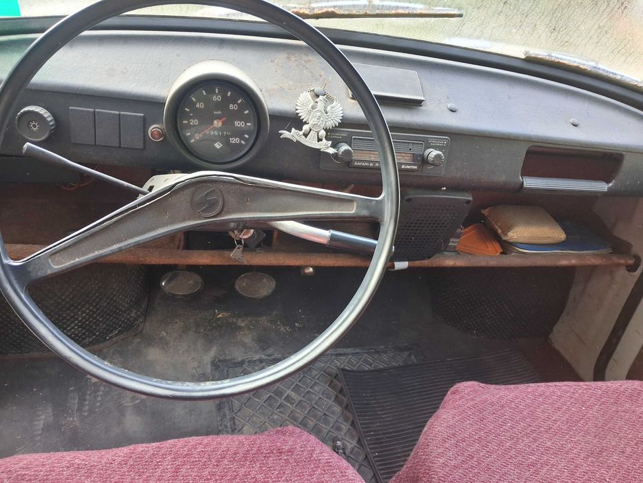 trabant 601, dwusów, zarejestrowany