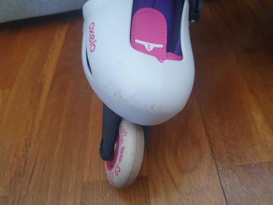 Patins em linha decathlon Oxelo + capacete