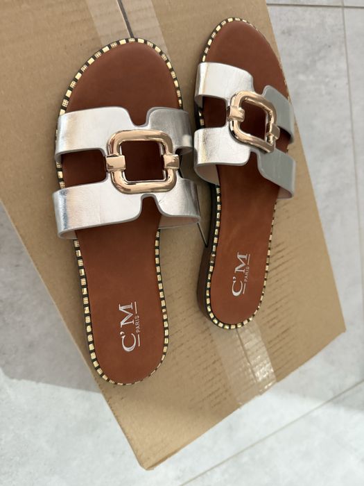 Klapki stebrne r37. NOWE